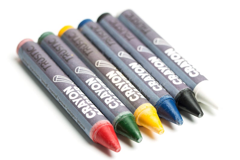 Trustic Universal Crayon Wax Marker for Industrial and Craft Detailed Marking on Lumber Metal Carton Ceramics Concrete Glass Plastic Tire 4 x 1/2", Pack of 12 (Multicolor) - Image 4